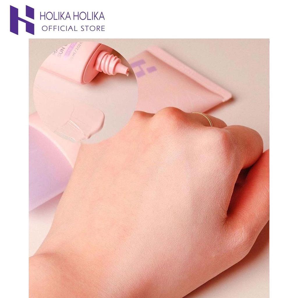 HOLIKA HOLIKA Увлажняющий макияж Солнцезащитный крем SPF50+ PA++++ - K-Beauty Солнцезащитное средство