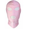 CZ-ING Full Face Mask, Stretch, 3-Hole, Blindfold, Open Mouth, Full Head Mask, Breathable, Elastic, SM, 3-Pack (Purple)