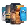 Animal Dolphin Phone Case For Huawei Honor 7A 8A 9X 20 Pro 8 10X Lite 7S 8C 8S 8X 9A 9C 10i 20i 20E 20S 30i Soft TPU Black Cover