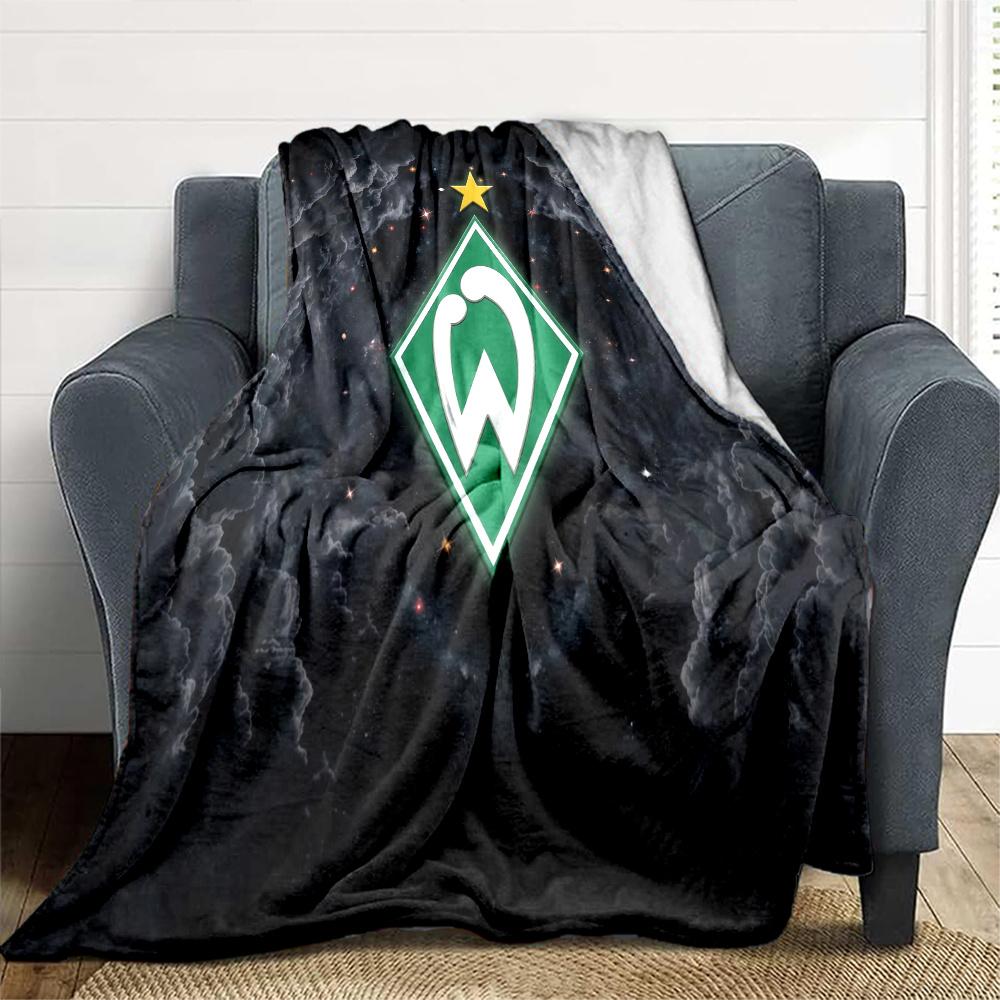 SV Werder Bremen Flannel Blanket, High quality Comfortable for All Seasons, Home Decor, Warmth and Comfort