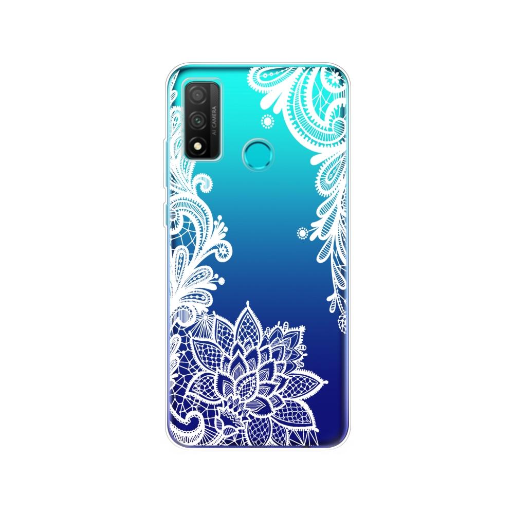 Чехол для Huawei P smart 2020, мягкий силиконовый чехол из ТПУ на заднюю панель телефона PSmart 2020 POT-LX1A, 6,21 дюйма, защитный чехол-бампер, чехол