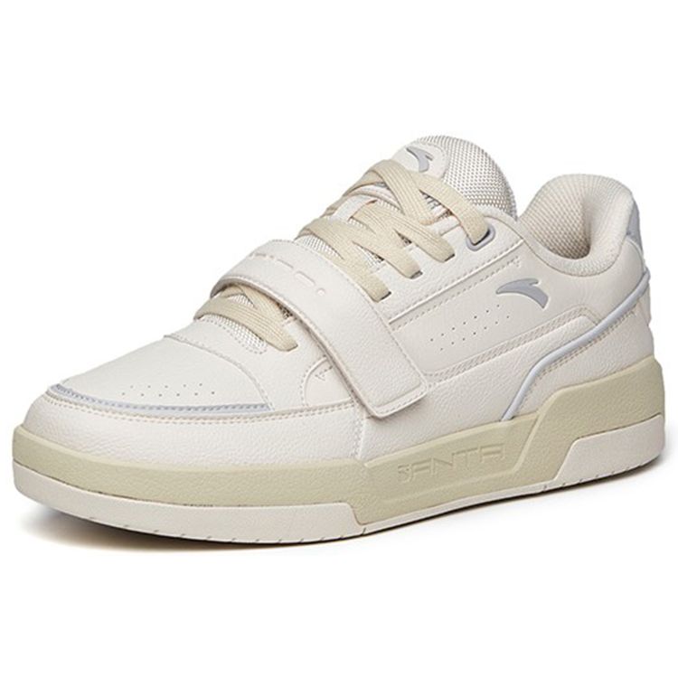 Anta Lifestyle Series Non-Slip Shock Absorbing Durable Low-Top Sneakers Men Sneakers Gray 912218067-1