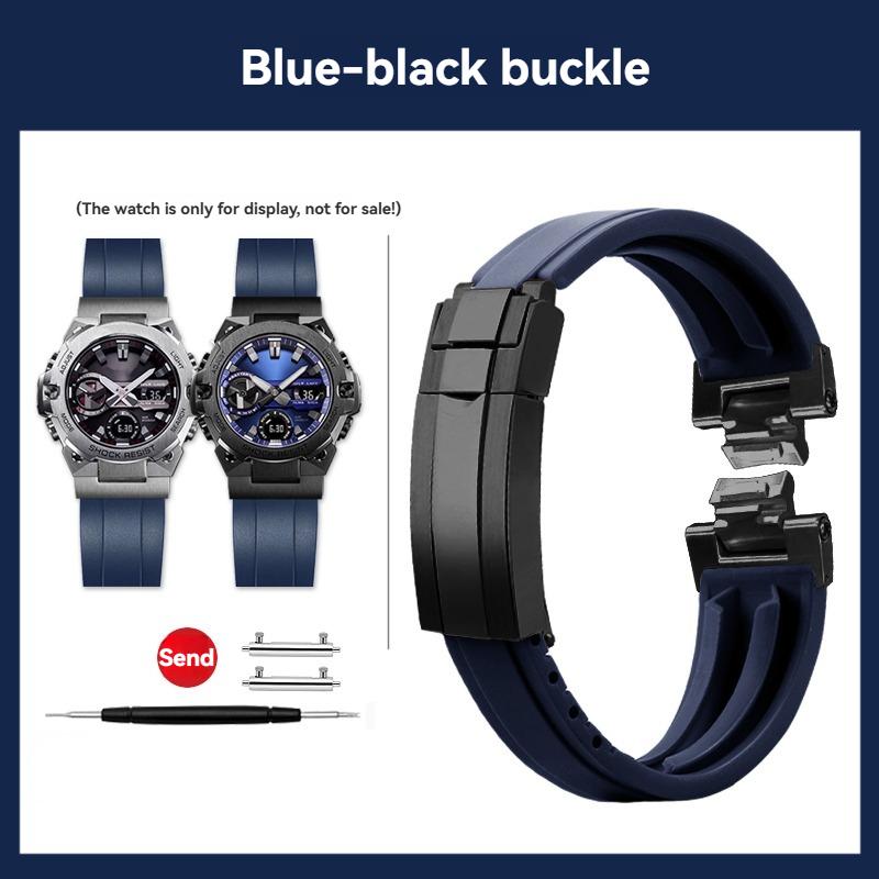 GST-B400 Модифицированный силиконовый ремешок Для Casio G-SHOCK 5657 GST-B400D-1A GST-B400CD-1A3 Резиновый ремешок для часов Мужской браслет Напульсник