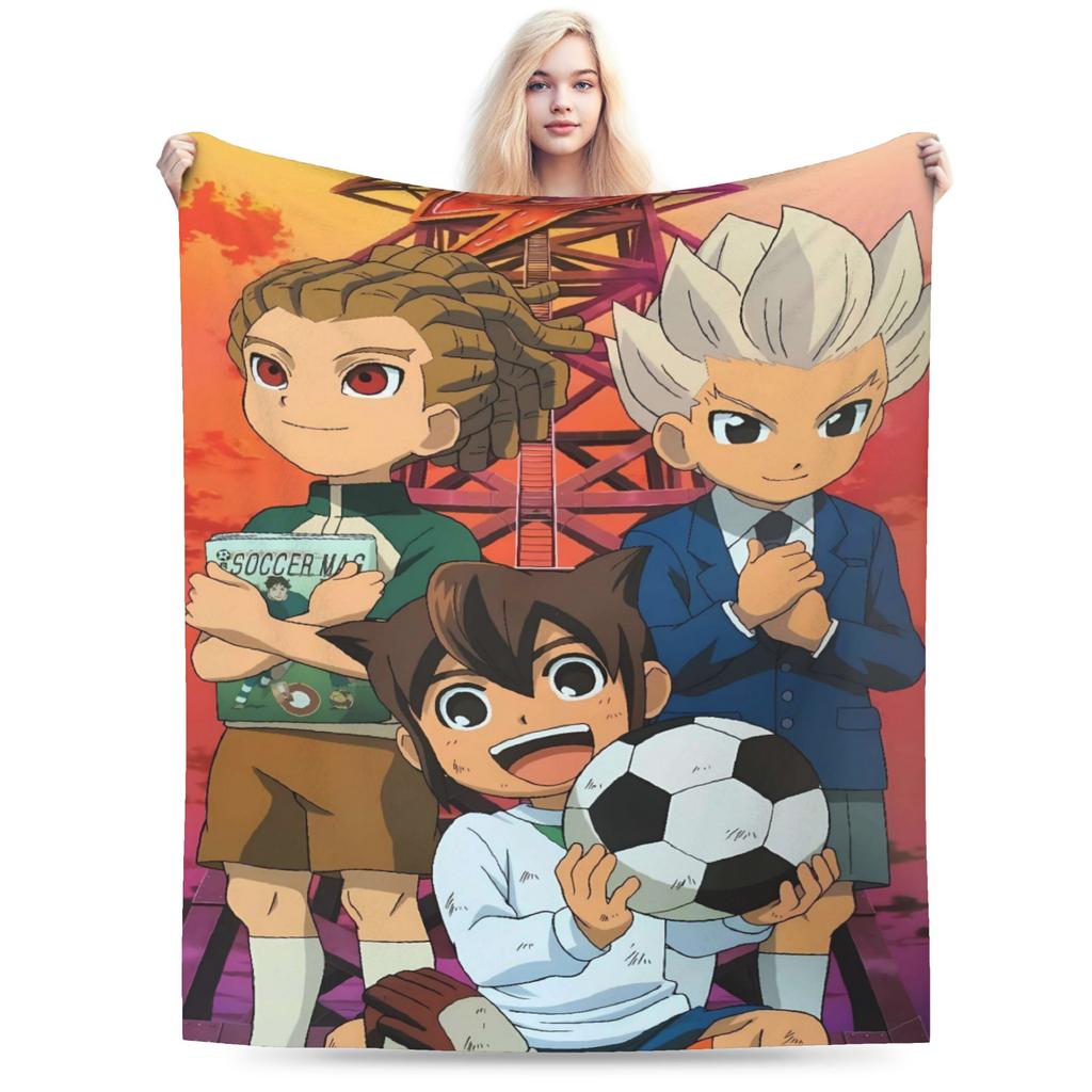 Inazuma Eleven Gouenji Blanket Quality Super Warm Throw Blanket Spring Boy Girl Outdoor Novelty Bedspread