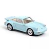 NOREV 1/43 Porsche 911 Turbo 1978 Light Blue NOREV JET CAR Miniature Car