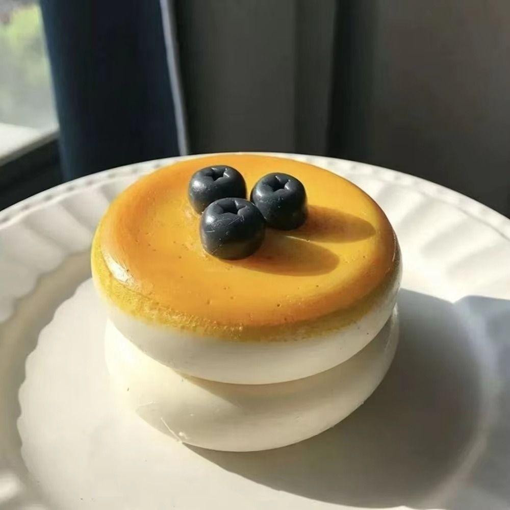 Simulation Design Soufflé Squeeze Toy Cute Cake Slow Rebound Toy Fingertip Toy