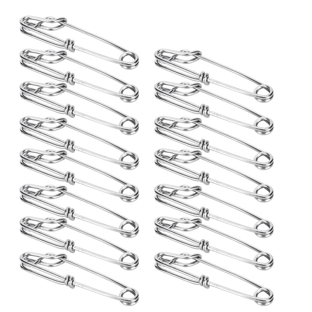 15PCS Stainless Steel Longline Snap Clips 3 Sizes Longline Branch Hangers  Saltwater Fishing
