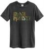Футболка Iron Maiden Eddies Logo Amplified Vintage Charcoal