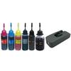 BellColor Compatible Ink Bottle Refills for Canon PIXUS and PIXUS Set BCI-350, BCI-351, XL, MG7530, MG7130, 6-Color