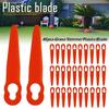 40 шт. лезвия для триммера для травы пластиковые 83*20 мм красные для аккумуляторного триммера STIHL PolyCut 2-2, сменные аксессуары для садового электроинструмента