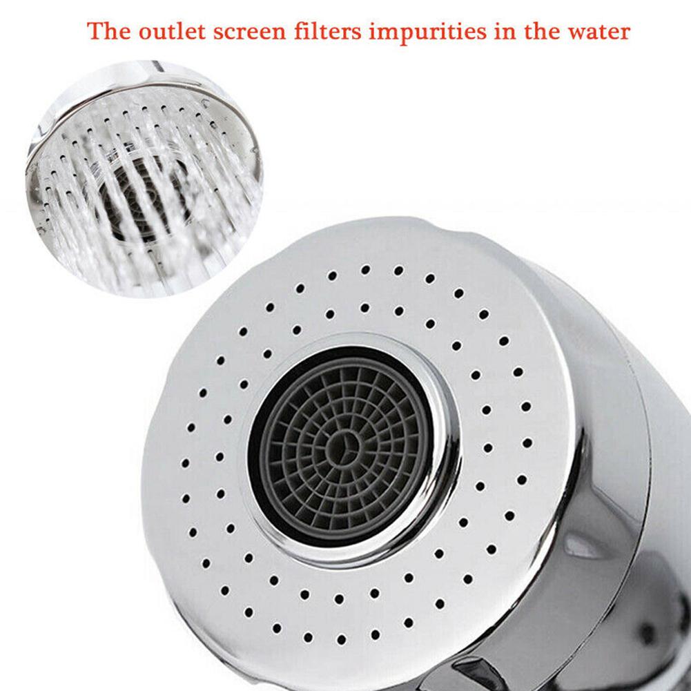 Удлинитель кухонного крана Водосберегающий аэратор для смесителя Бытовой Удлиненный аэратор для ванной Защита от брызг Аксессуары для ванной