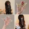 Elegant Metal Butterfly Hair Clip: High-End Tassel Claw for Women's Half-Up Ponytail