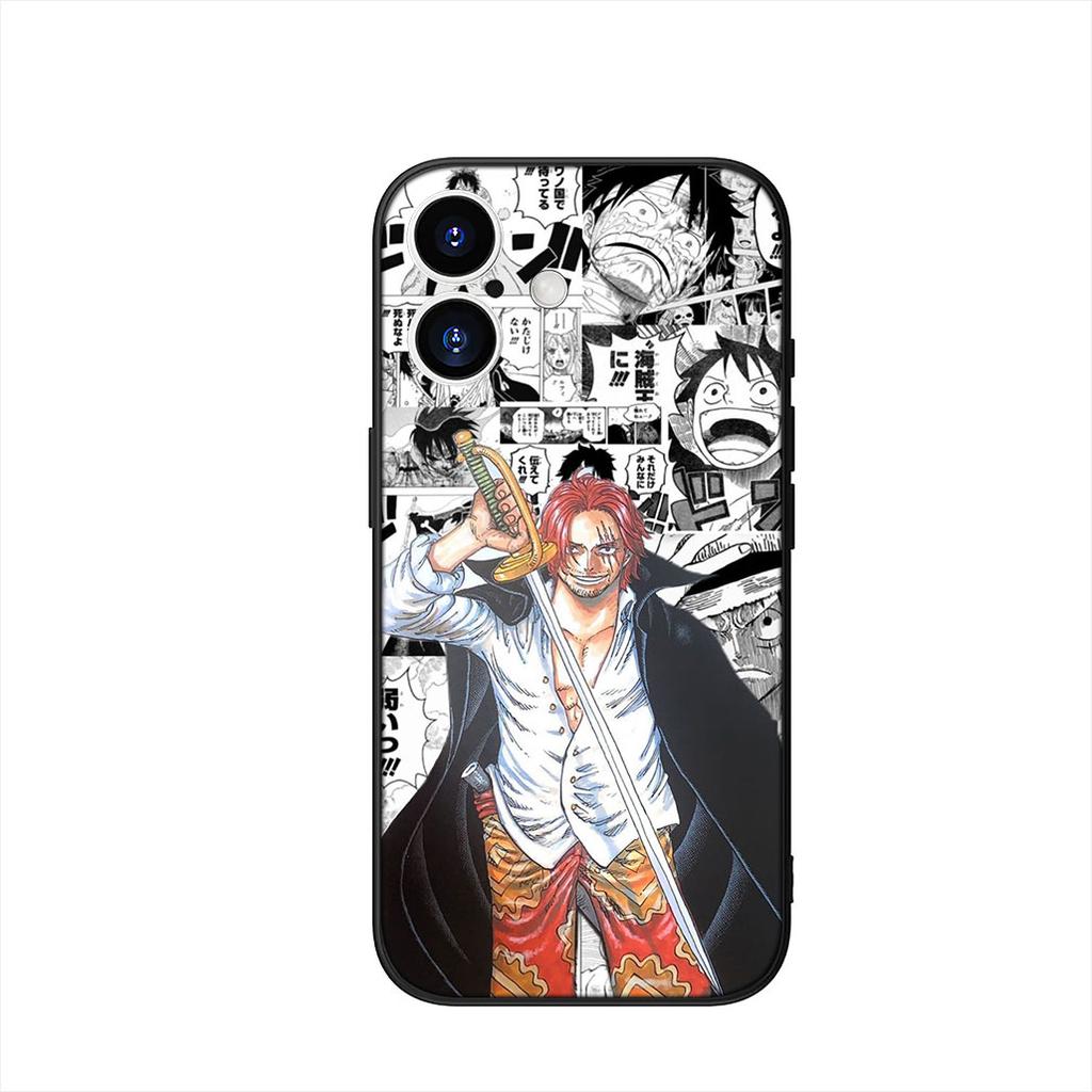 ONE Shanks PIECES Luffy Zoro Cover Phone Case for Apple iPhone 17 16 15 11 Pro XS Max XR 6 7 8 Plus + SE 2020 5 16E