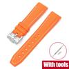 Silicone Strap for Swatch X Omega Moonswatch Stainless Steel Buckle 20mm 22mm Men Women Soft Waterproof Replace Watch Band