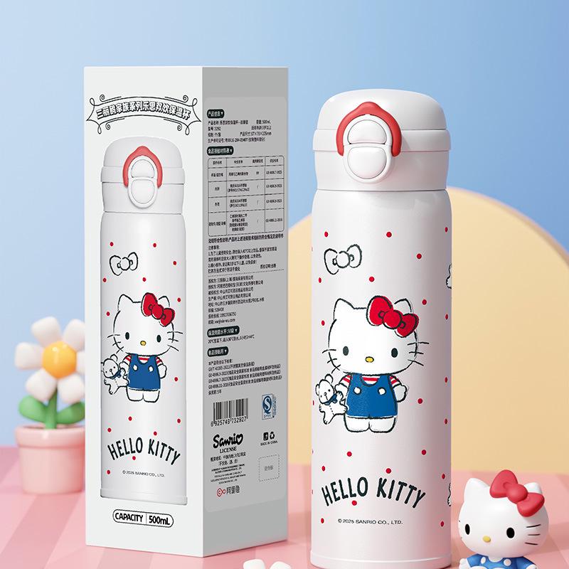 Милая термокружка Hello Kitty для девочек - Большая, из нержавеющей стали 316