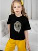 Детская грустная одежда с хомяком Футболки для девочек Детская футболка для девочки Одежда для девочек Топ Месси Детская летняя детская футболка с графическим принтом