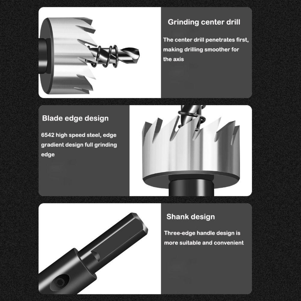 Кирпич Сверло Кольцевая пила Режущий инструмент Сверло HSS Металлическое Корончатое сверло Нержавеющий Открывалка Алмазная Коронка