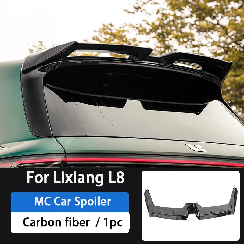 For Li Lixiang L6 L7 L8 L9 MC-style Sports Car Tail Wing Upgrade Sports Black Samurai Car Spoilers Car Modification Accessories