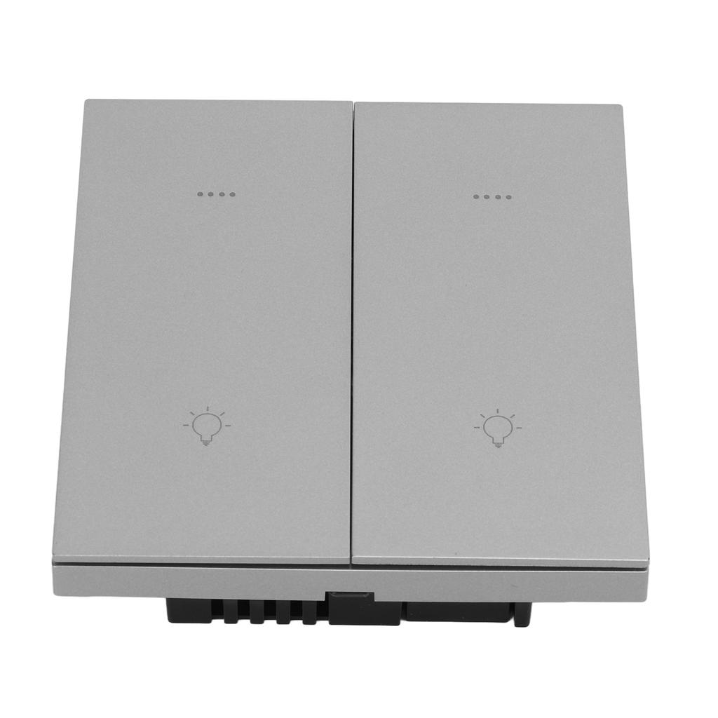 Умный выключатель света для беспроводного голосового управления по времени ZigBee 2 открытых количества управления интеллектуальный