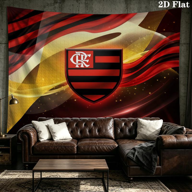 Clube de Regatas do Flamengo Printed Tapestry – Wall Hanging for Bedrooms, Dorms, and Home Decor