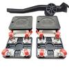 5Pcs Heavy Duty Furniture Lifter Set Straight/Bent Shank Appliance Slider  Cabinet Moving