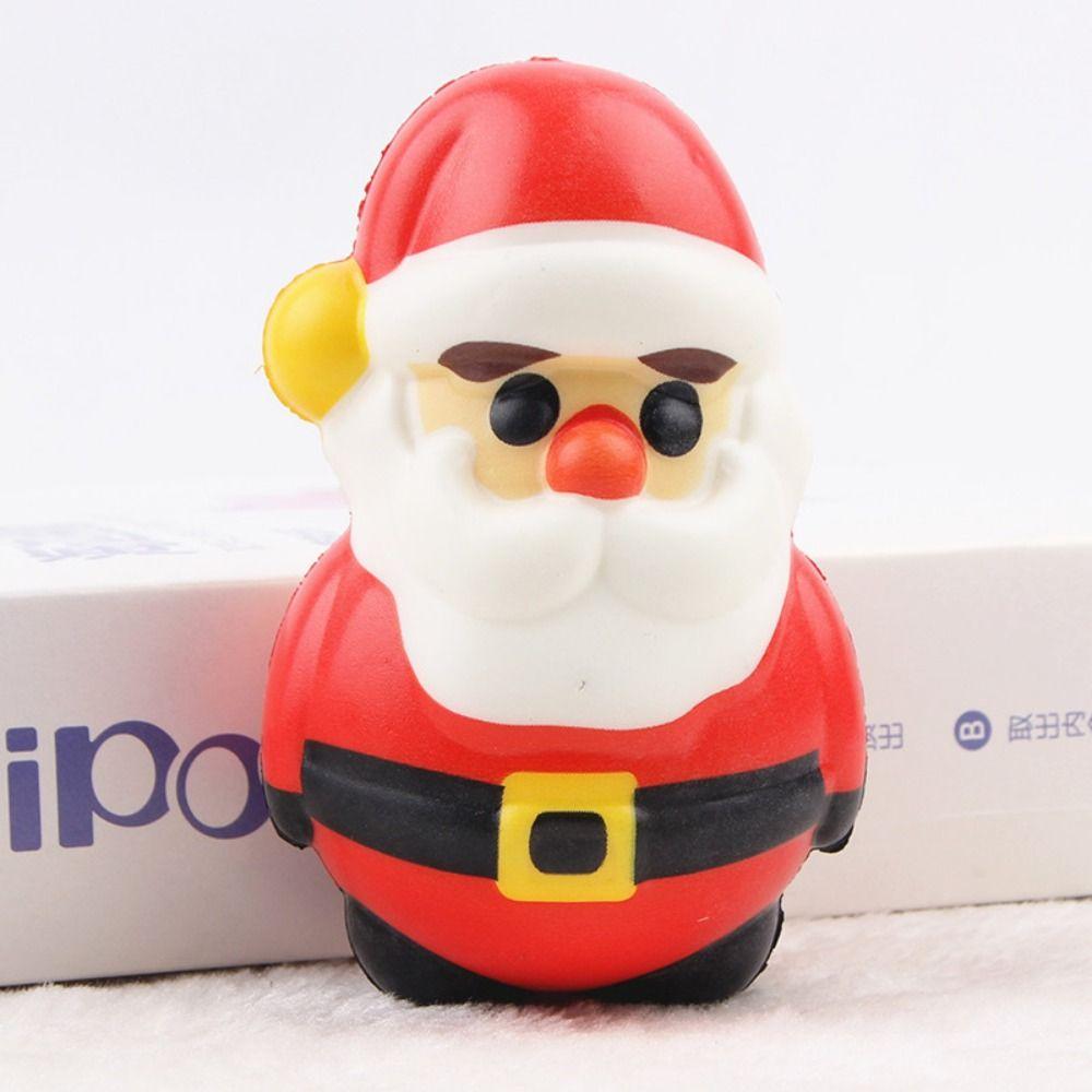 Мальчики Девочки Сенсорная Сжималка Вечеринка Снятие Стресса Кукла Рождественское Украшение Детские Подарки Сжимающиеся Игрушки