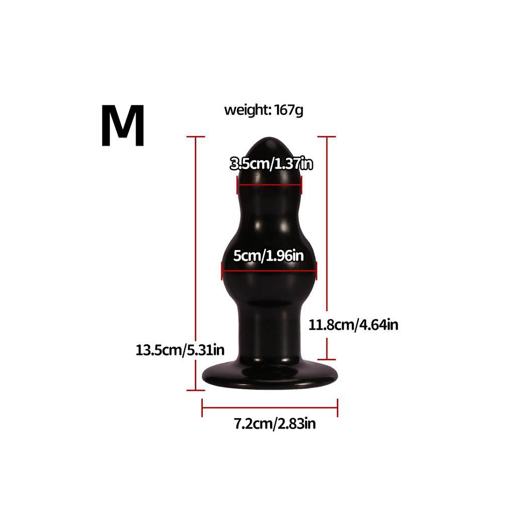4 Sizes Large Anal Plug Big Butt Plug Ball Adult Sex Toys For Women/Men Gay Masturbators Anal Toys Vaginal Anus Dilator Sex Shop
