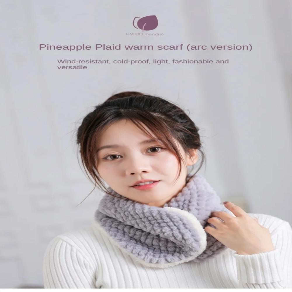 Нагрудник Осенне-зимний плюшевый шарф Ветрозащитный Лыжный Мотоциклетный шарф Теплая защита шеи Мужской Женский