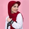 Breathable Scarf Baseball Cap Turban Shawl Design Bandana Brim Hat Fashion Sun Hat  Women