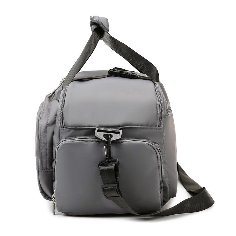 Модная вместительная фитнес-сумка для мужчин и женщин: Разделение сухого и влажного, идеально подходит для коротких путешествий и занятий йогой