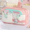 Large Capacity Student Pencil Case Multi-layer Gel Pen Organizer Cute Pencil Pouch  Stationery
