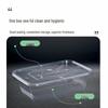 750ml Disposable Rectangular Takeaway Meal Boxes