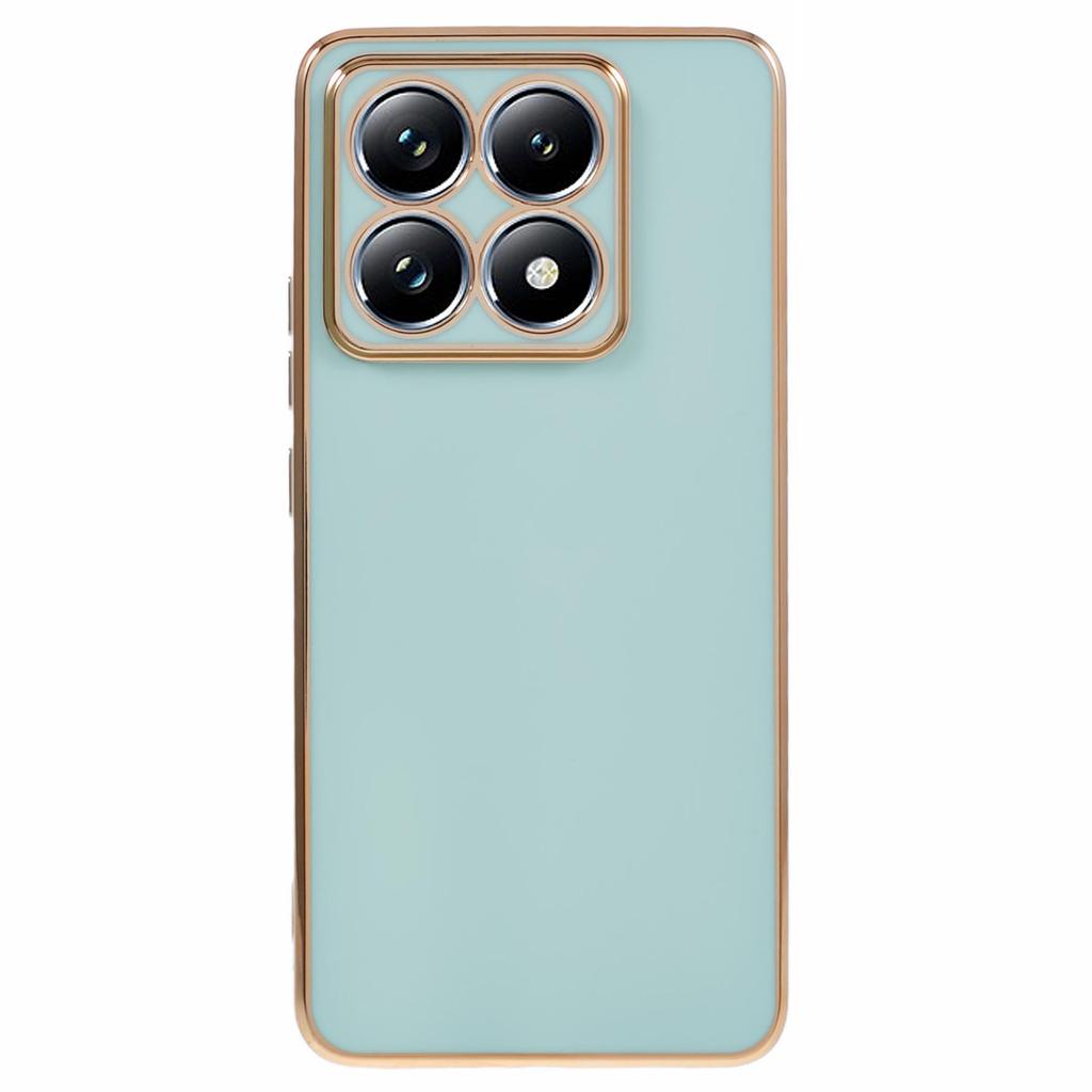 For Xiaomi 14T Pro Case TPU Slim Fit Shockproof Phone Cover 6D Electroplating