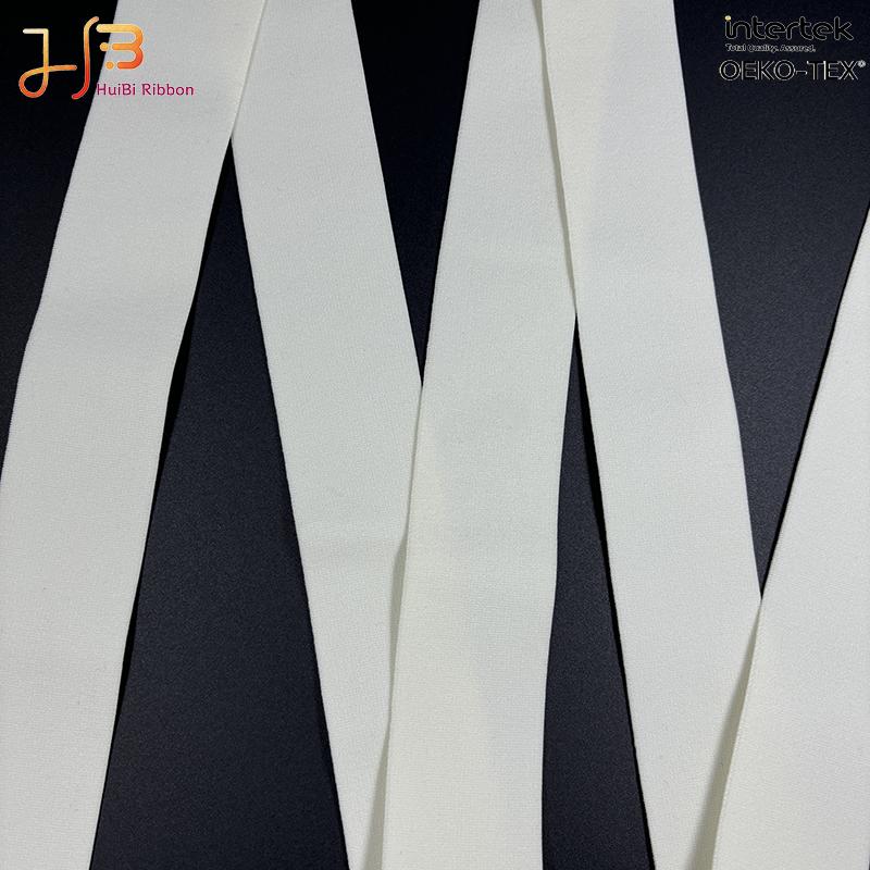 GD001 Factory Plain Imitation Nylon Encrypted Elastic Webbing for Garment Waistband Sewing Accessories