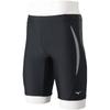 Fitness Half Spats 3D Size 90 Size S Men's Swimsuit, (21cm Inseam, Cups), N2JB1112, (Black/Gray),