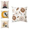 Vibrant And Eco-friendly Abstract Pattern Pillow Cover For Stylish Sofa Cushion