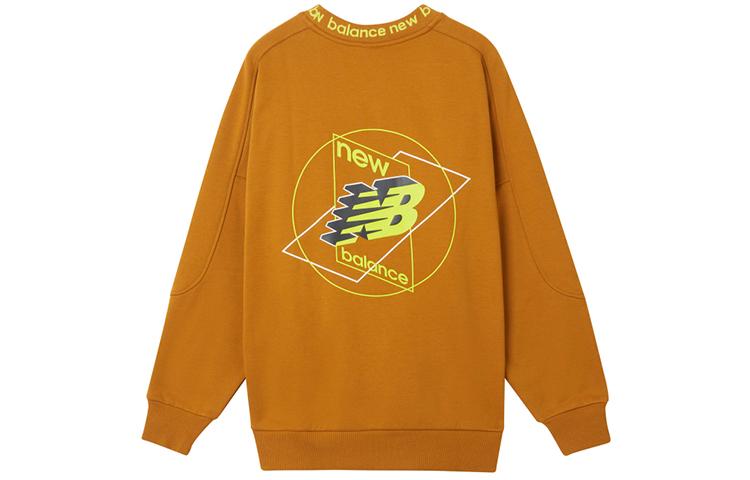 New Balance Толстовка мужская желтая AMT04365-PKN