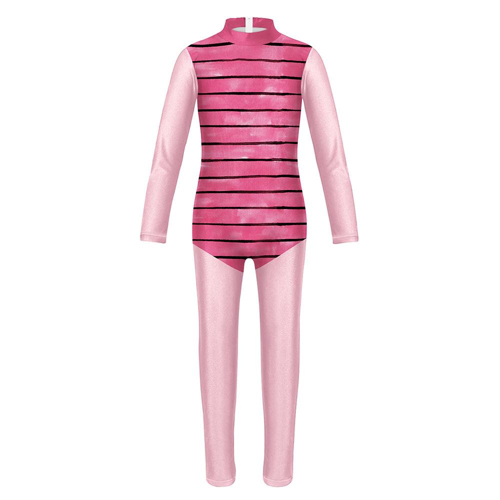 Peppa Pig One-Piece Onesie for Kids – Halloween Costume, Role-Playing, Party, Classic Cartoon Character Pajama Onesie