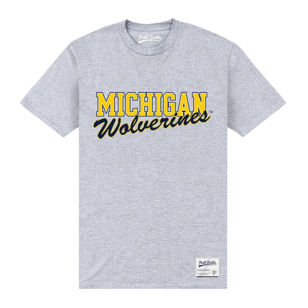 Футболка унисекс с текстом для взрослых Michigan Wolverines