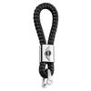 1Pcs Metal Leather Car Logo Key Chain Braided Rope Keyring For BM MINI Cooper S Works JCW R55 R56 R50 R53 R60 R61 F54 F55 F56 gzpxv22