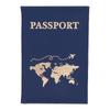 PU Leather Passport Cover - RFID Blocking Holder with Flight Ticket Slot Secure Travel Document Organizer for International Trips