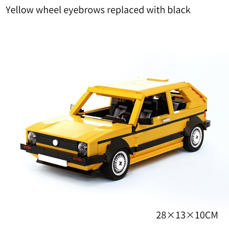AAXQ1 MOC Городские Спортивные Автомобили Конструктор Speed MK1 Высокотехнологичный Кабриолет Модель Автомобиля Сборная Игрушка для Детей Подарок на День Рождения для Взрослых