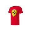 Ferrari Race Big Shield Tee Men Tops Racing-Red 597956-01