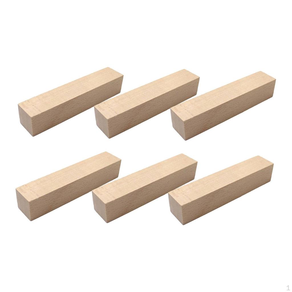 Липовые резные блоки Липовое дерево Ручная работа Необработанный блок Деревянный набор для мастерской