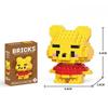 Cartoon Figurine Micro Bricks: Educational Toy for Kids