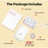 D110 Paper Sticker Wireless Label Printer Pocket Handheld Printer Thermal Price Label Sticker Marker Home Office USE