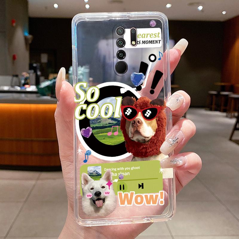 For Xiaomi Redmi 9 Prime Case Redmi 8 Shells Butterfly Protective Thin Cases For Redmi 8A Capa Bag Soft Silicone TPU Phone Cover