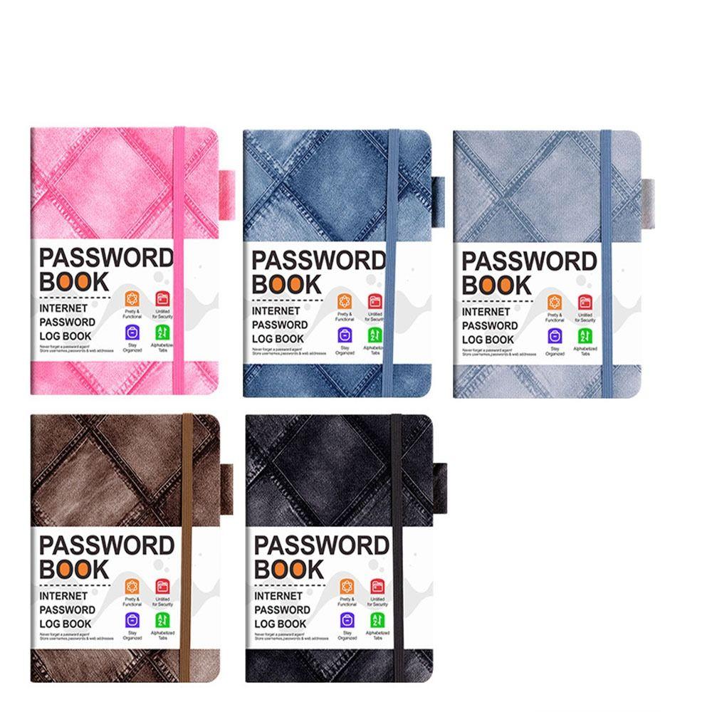 To Record Internet Logins Password Organizer Address Book Password Keeper Notebook For Seniors