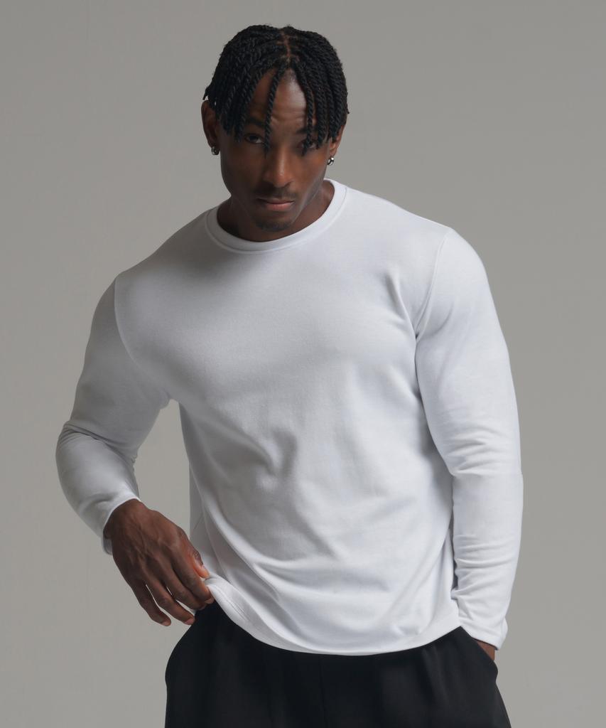 PHERMENON [2Pack] Muscle Fit Easy Long Sleeve (3 Colors)
