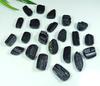 19-27MM натуральный черный турмалин друзы микс кабошон россыпью драгоценный камень 22 шт лот SY-129